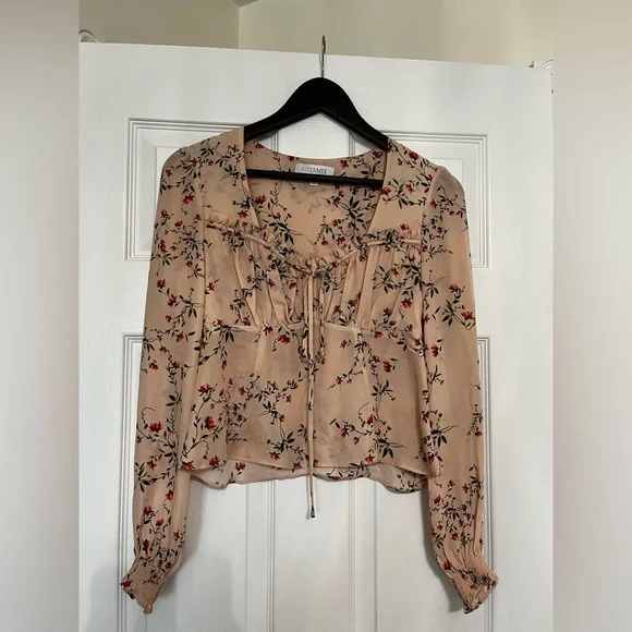 Intermix Silk Top - Picture 2 of 5